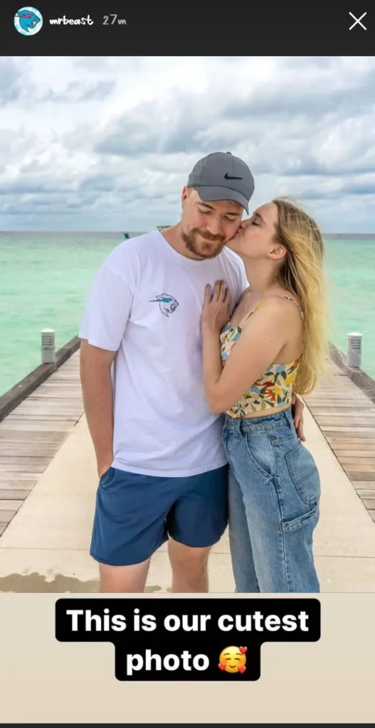 mrbeast-and-thea in maldives