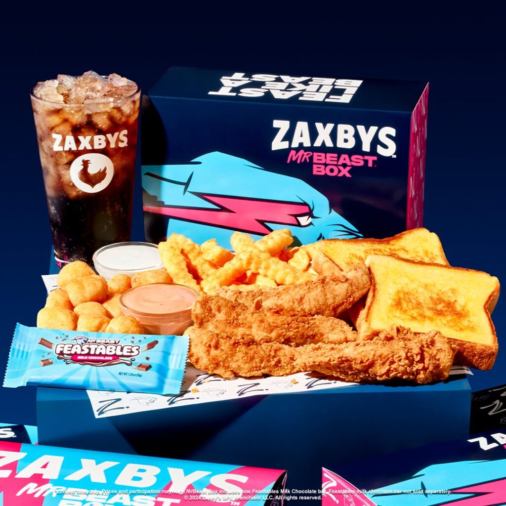 Zaxby's Releases the MrBeast Box, a Collaboration Inspired by the Content Creator