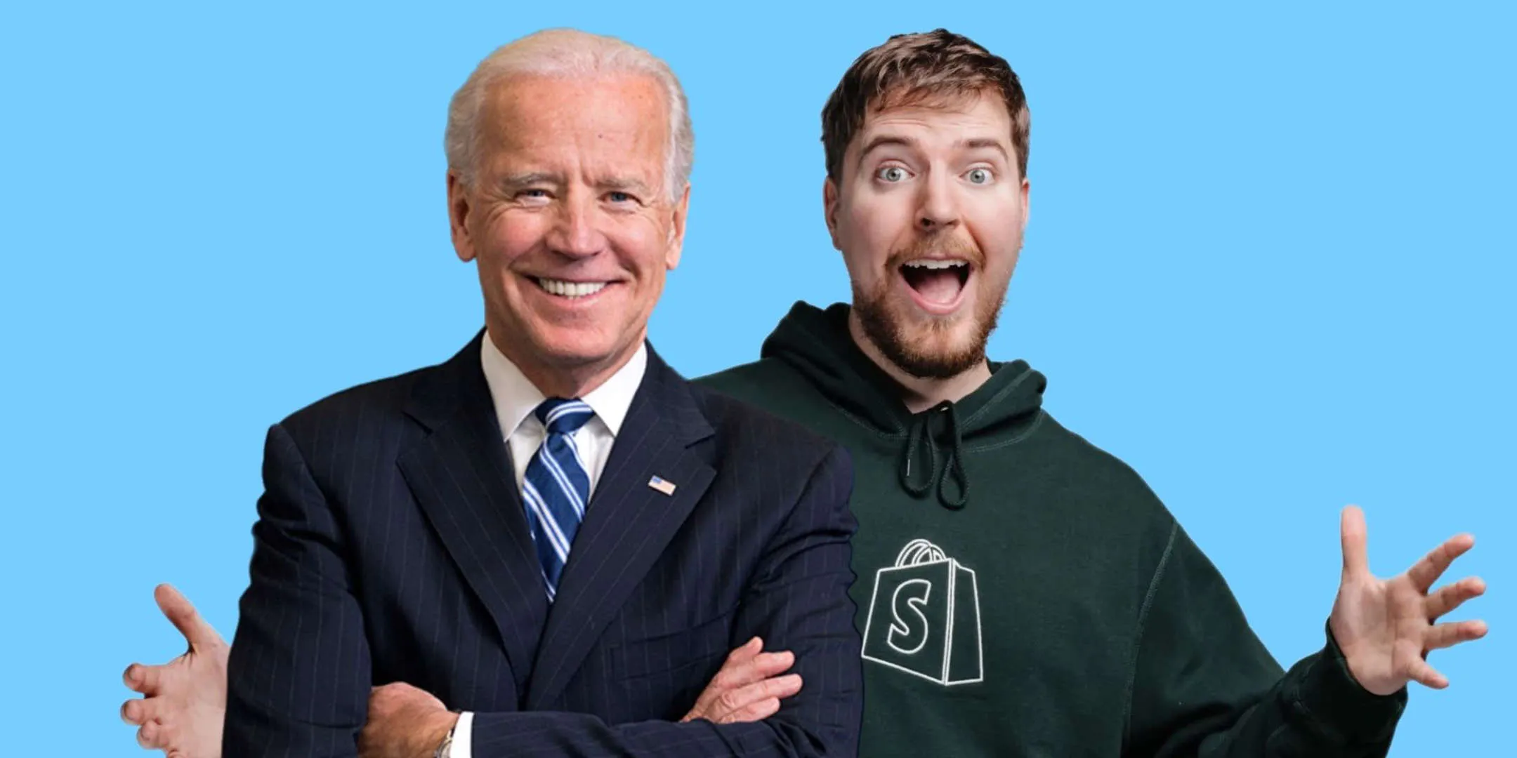 Video Delayed by Joe Biden Of  MrBeast