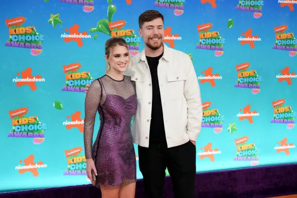 Mr. Beast Joined the Kids' Choice Awards in Los Angeles