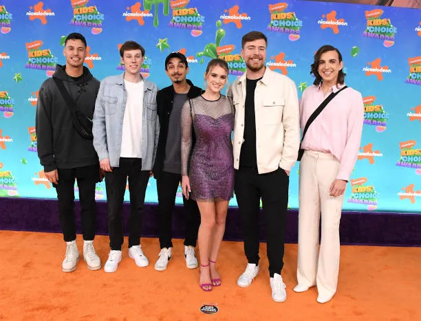 Mr. Beast Joined the Kids' Choice Awards in Los Angeles