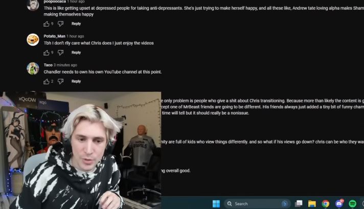 xQc’s Hilarious Take on Chris Tyson and MrBeast’s Bromance from a Business Standpoint