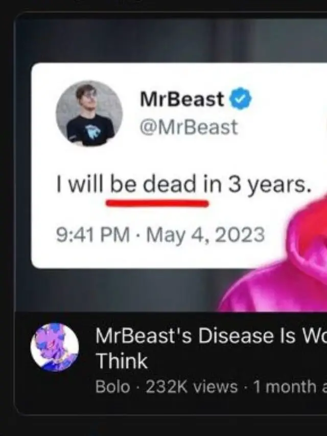 fake tweet image thumbnail of mrbeast