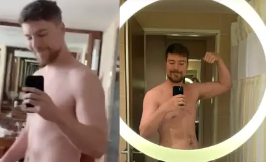 MrBeast’s Astonishing Transformation: From Obesity to Lean in Just 10 Months, “Found Respect for Jacked People”