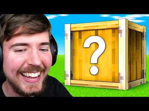 MrBeast and Crew Play Hilarious Game In Minecraft: "$10,000 or Mysterious Box" With Cheez-It and Pringles!