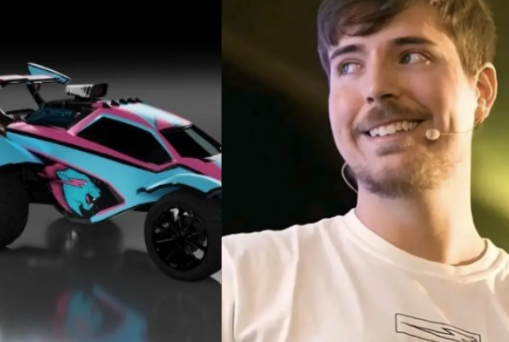 Fan-Made MrBeast Skin Art Adds a Unique Twist to Rocket League's Aesthetic!