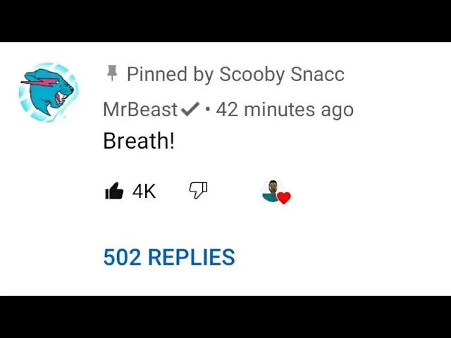 MrBeast's Response to Young Fan's Bold Challenge: "Vows Not to Breathe Until He Responds to Video!"