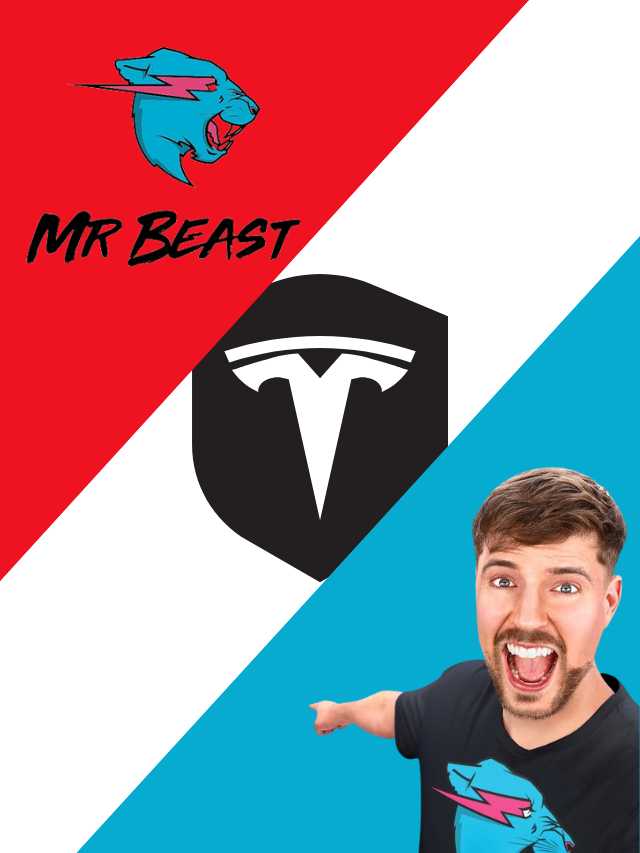 MrBeast Surprises Lucky Woman with Car Trade of Tesla at Traffic Signal!