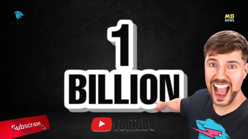 MrBeast Aims For 1 Billion Subscribers Within 5 Years But