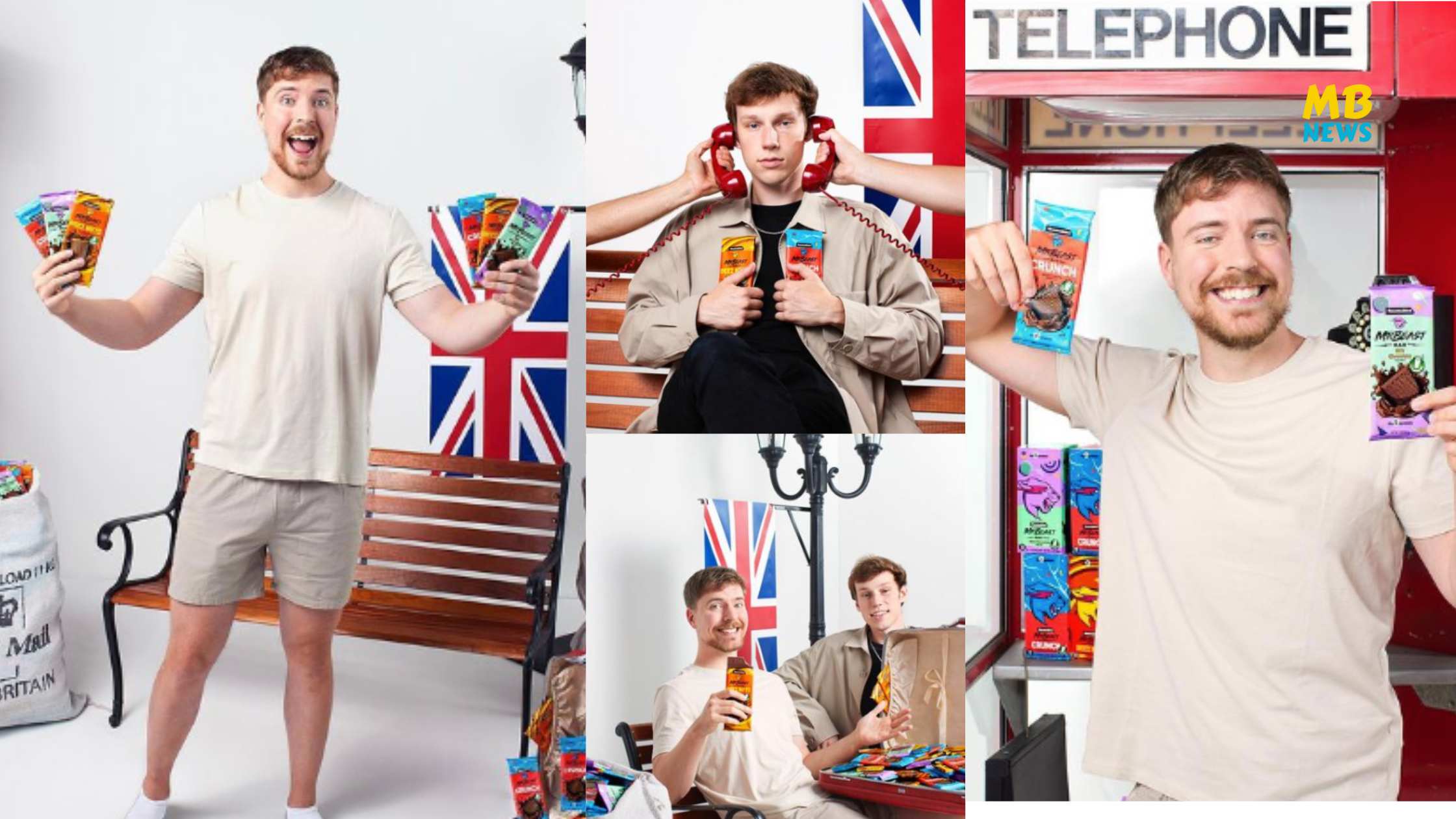 Spar partners with  star MrBeast to launch Feastables in the UK