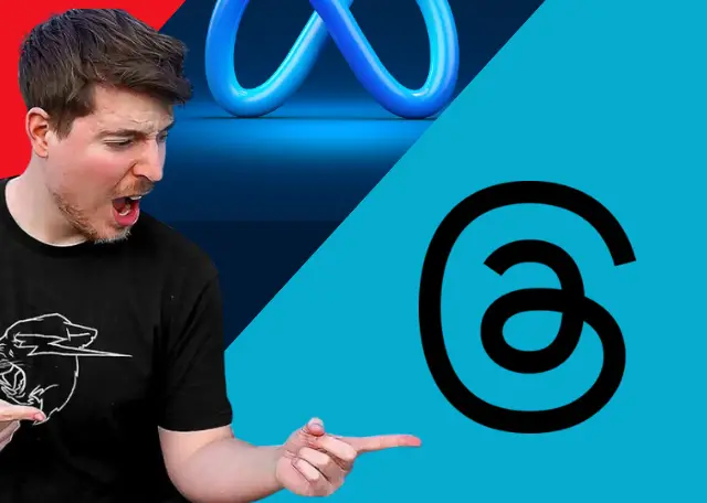 MrBeast Breaks Threads App Record for 1+ Millions Followers on Launch Day