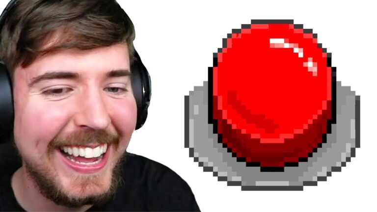 MrBeast Unveils Astonishing Minecraft Challenge: “Press This Button and Win $100,000!”