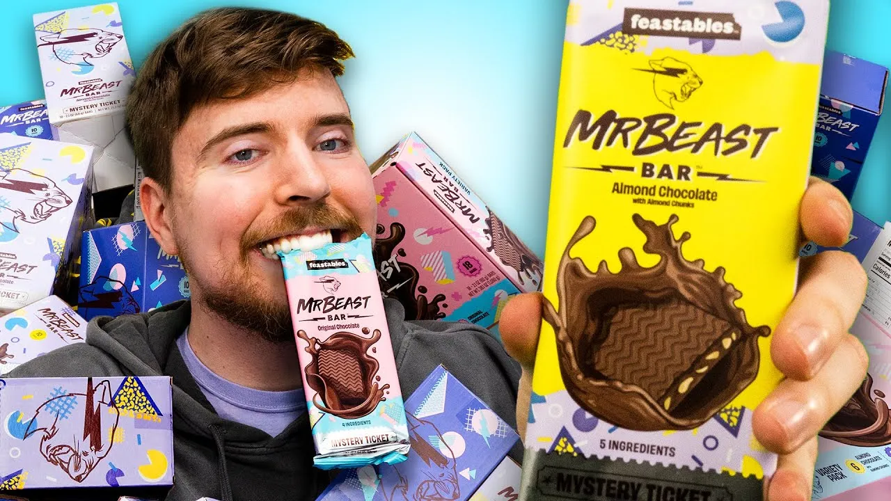 MrBeast's Chocolate Feastables Now Available at Target Stores Nationwide!