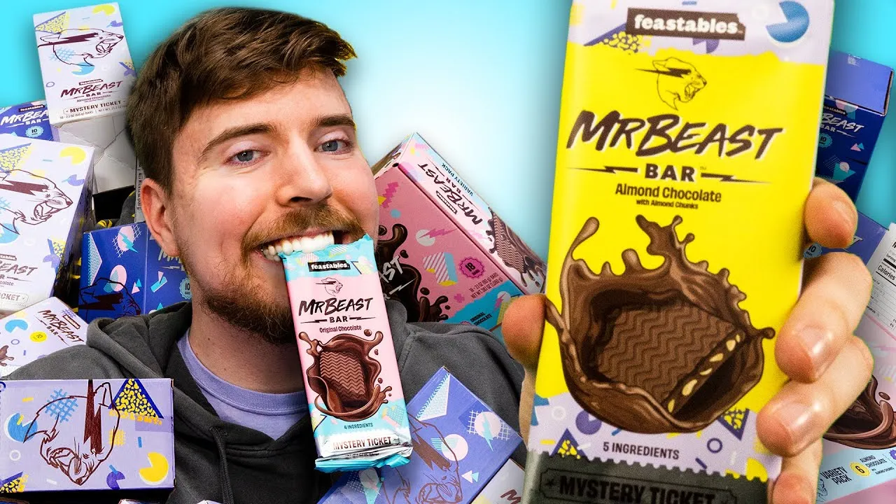 r MrBeast launches Feastables snack range in UK, News