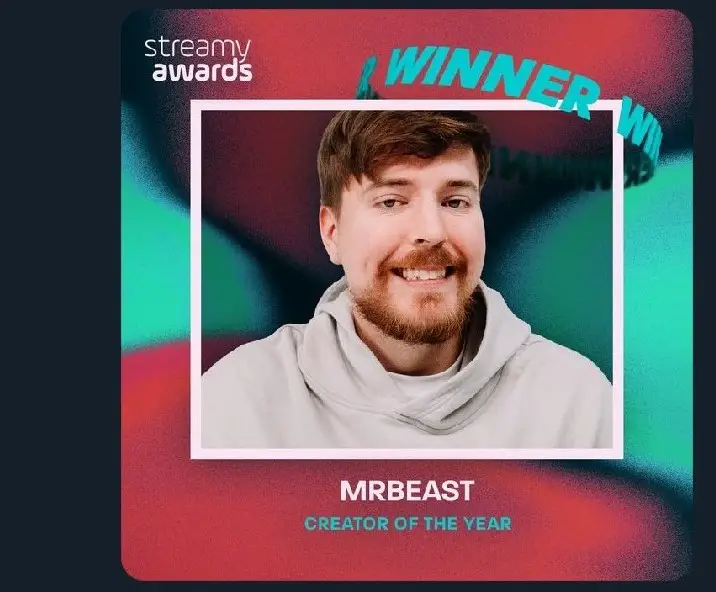 Streamy Awards: MrBeast Wins Creator of the Year 2023