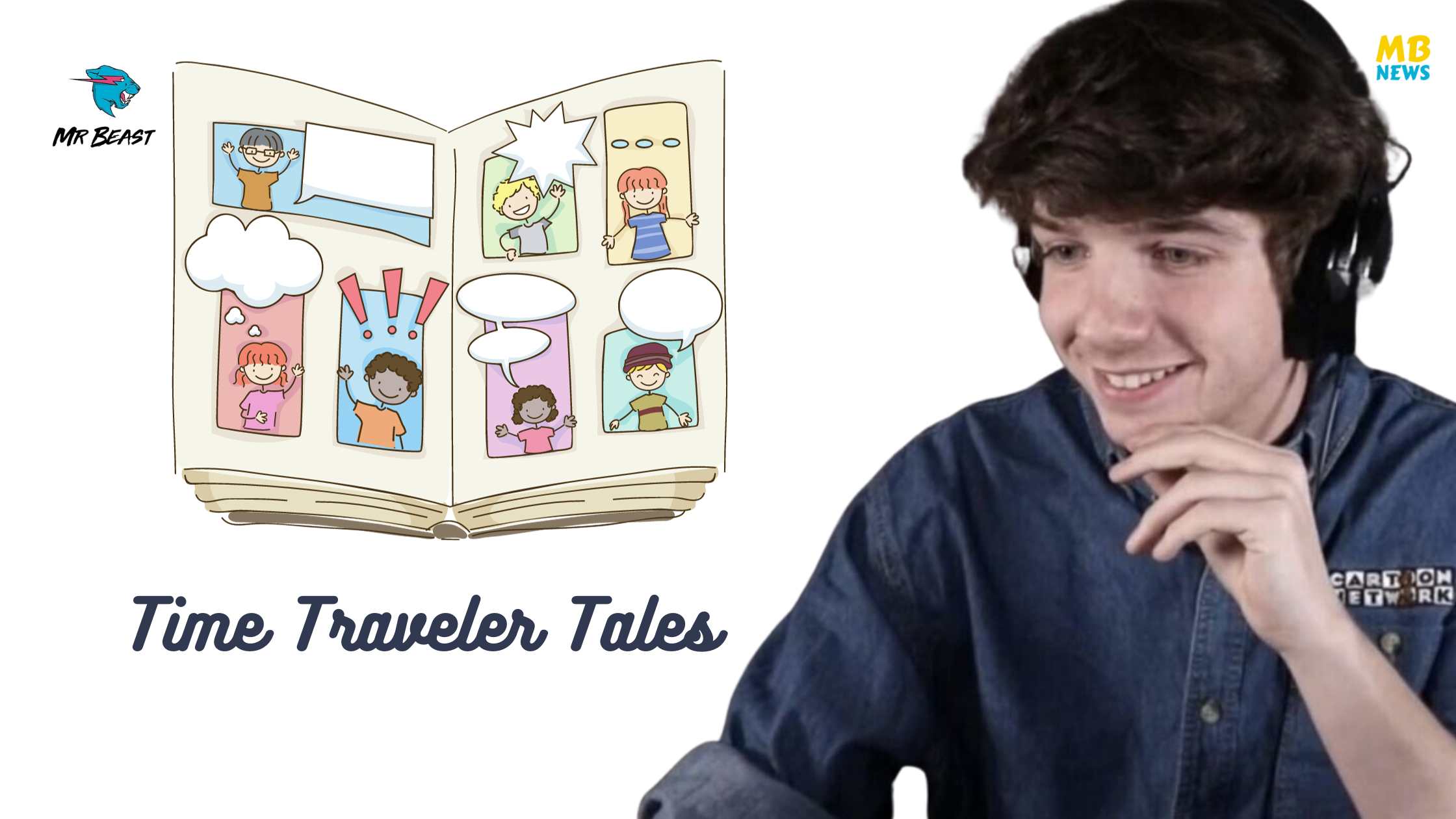 Karl Jacobs Unveils 'Time Traveler Tales' Comic: A Journey through the SMP Realm!