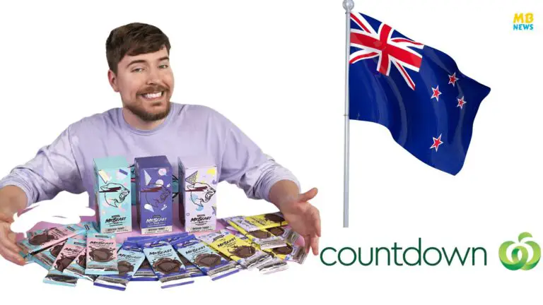 MrBeast’s Feastables Now Available in All Countdown Supermarkets Nationwide in New Zealand!
