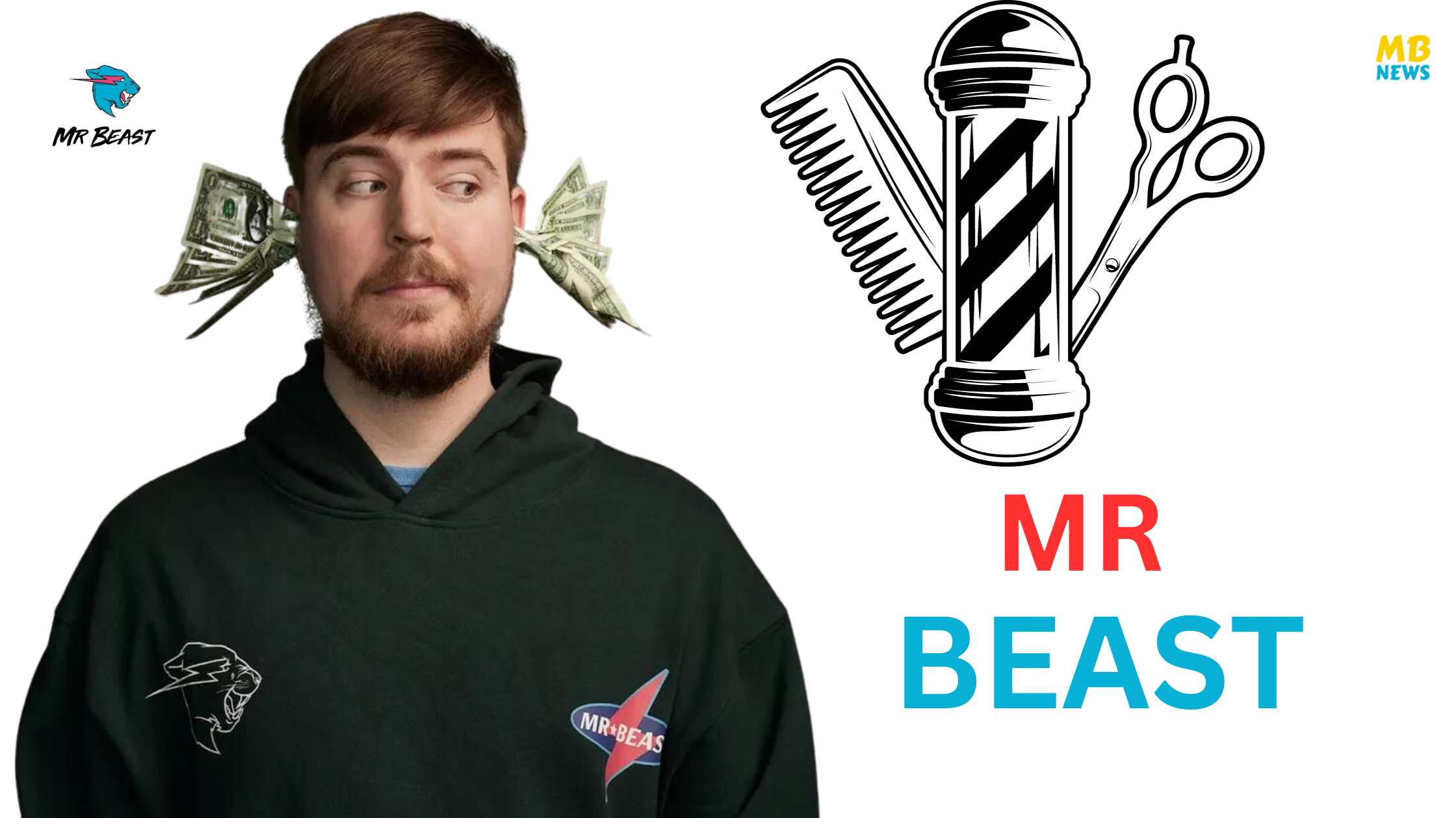 Watch: MrBeast's die hard fan wrote 'MrBeast' on barber shop entry door, boss reacts!