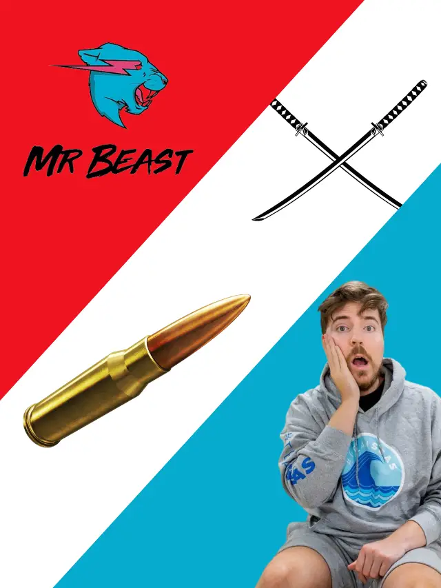 Man Successfully Slices Bullet with Katana in MrBeast’s $20K Challenge!