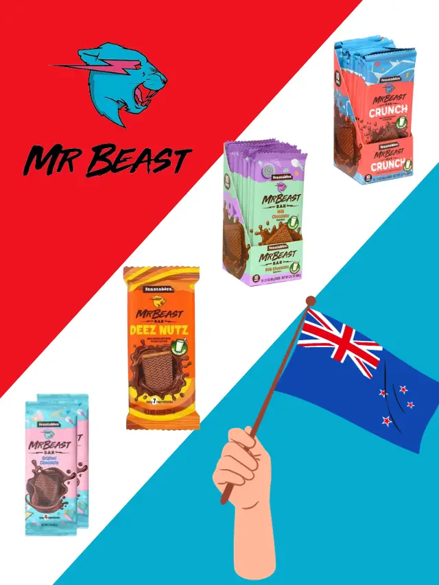 MrBeast’s Feastables Now in All Countdown New Zealand  Stores!