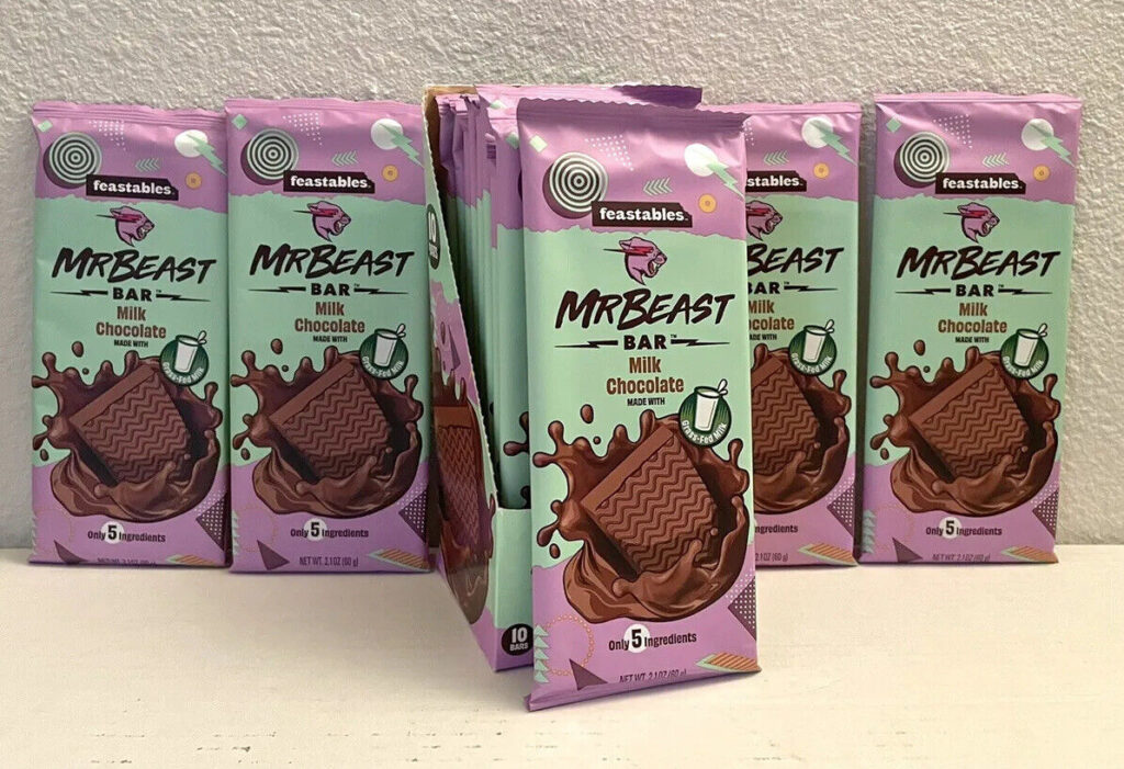 MrBeast Chocolate Bar All Flavors!