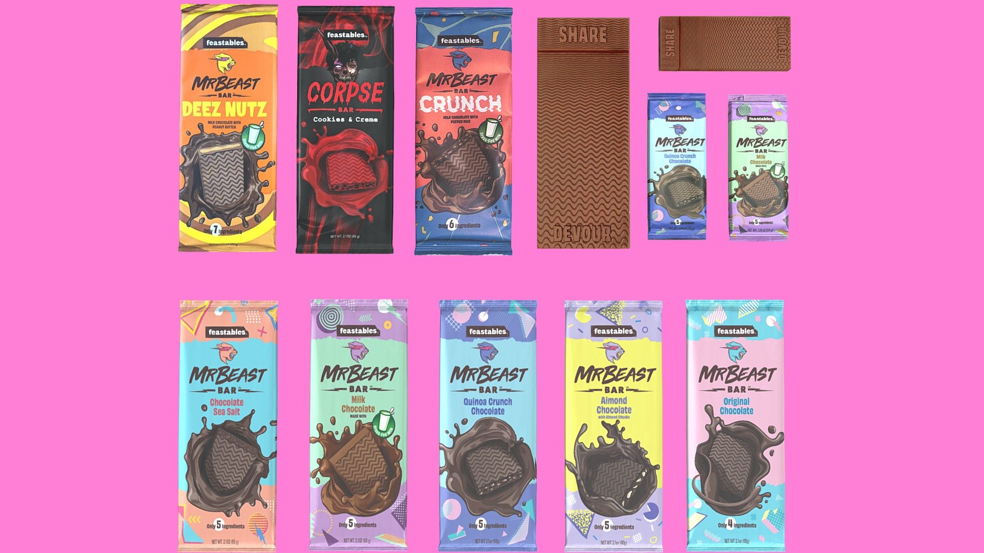 Mrbeast Chocolate Bar All Flavors You Need To Know