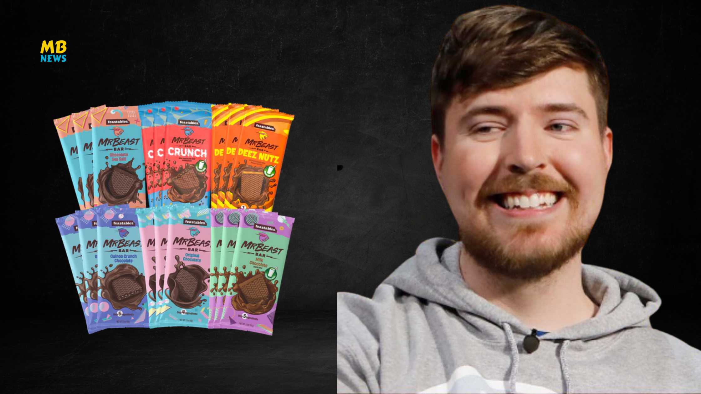 MR BEAST Chocolate Bar Unwrapping 