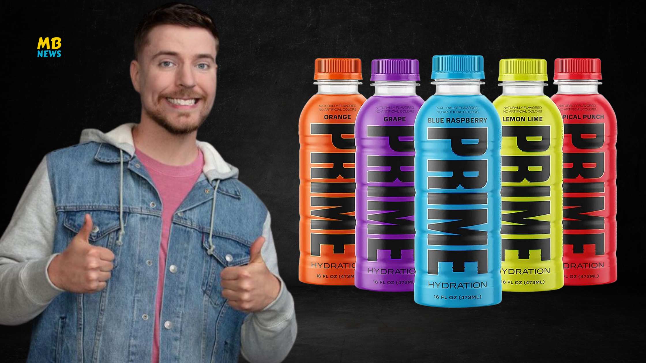 MrBeast Promotes Prime Hydration in Latest Video 'World's Deadliest Laser Maze'