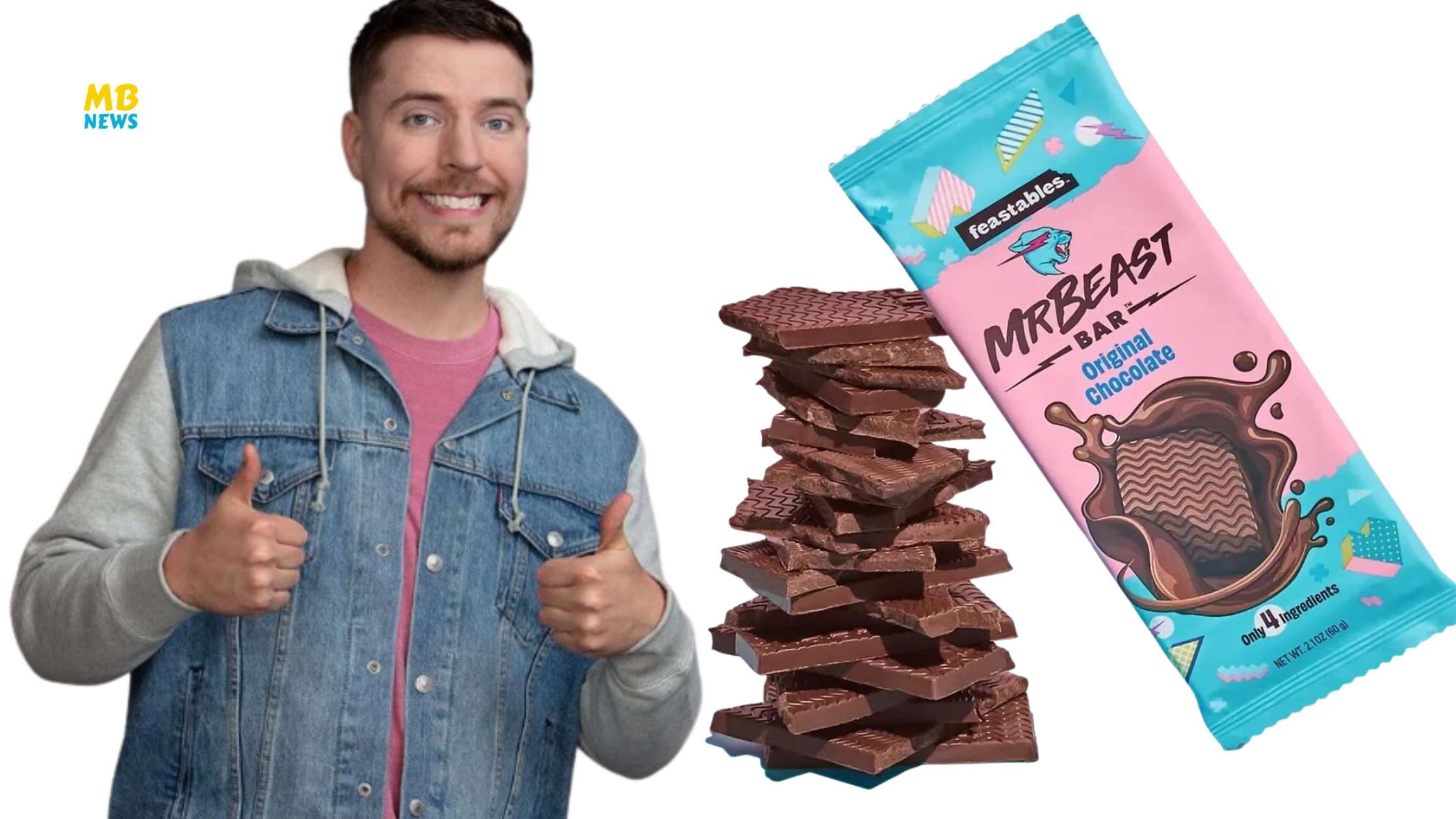 Mr. Beast: Feastables | Snack Bars (40g) | Multiple Flavors