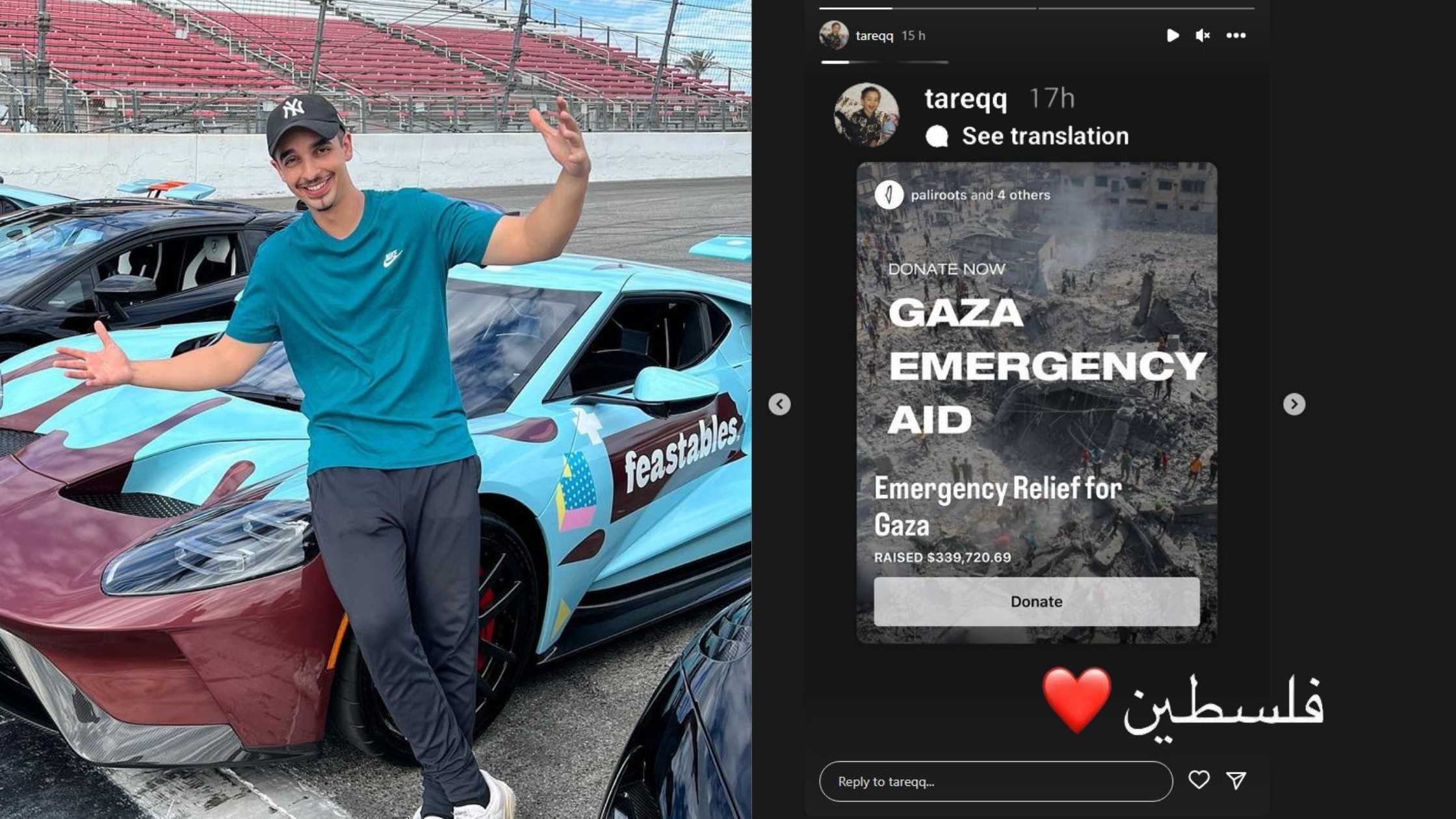 MrBeast Cameraman Tareq's Heartfelt Initiative for Gaza Relief