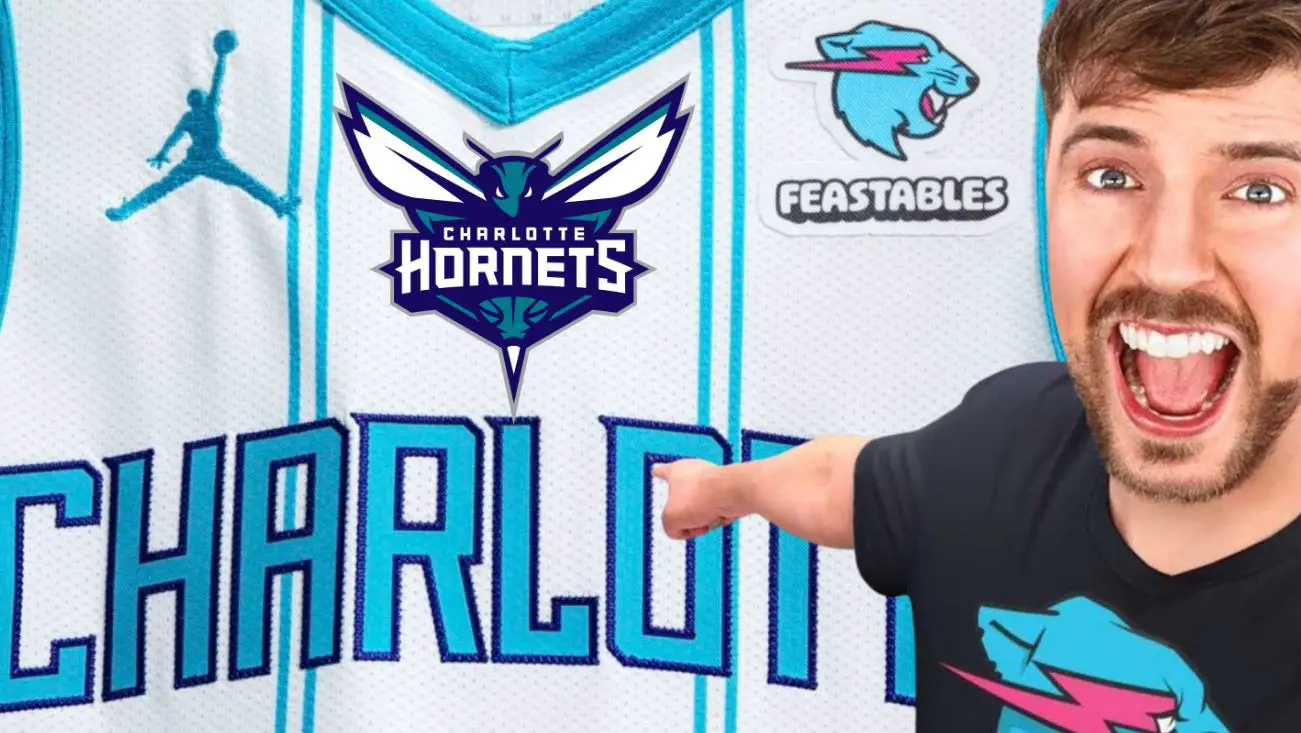 Charlotte Hornets Announce Groundbreaking Partnership with Mr. Beast's Feastables & YouTube Superstar