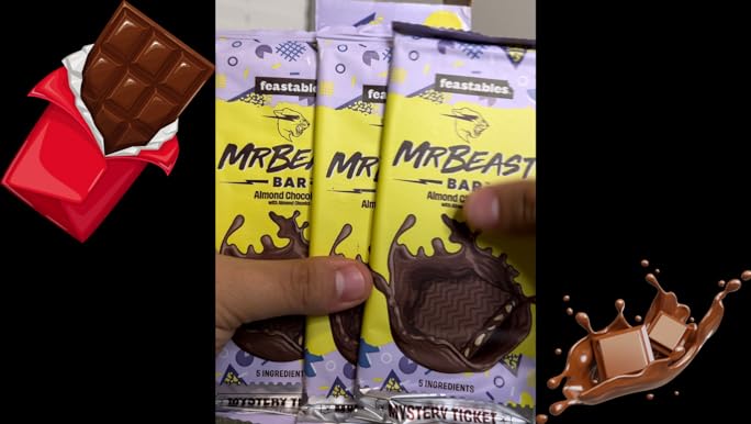 MrBeast's 'Almond Chocolate Bar' - A Delicious Feastables Review!