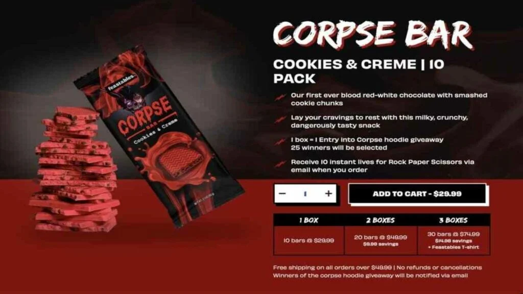 MrBeast's 'Corpse Chocolate Bar' - A Delicious Feastables Review!