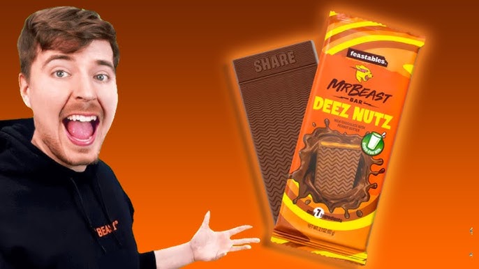 MrBeast's 'Deez Nutz Chocolate Bar' - A Delicious Feastables Review!