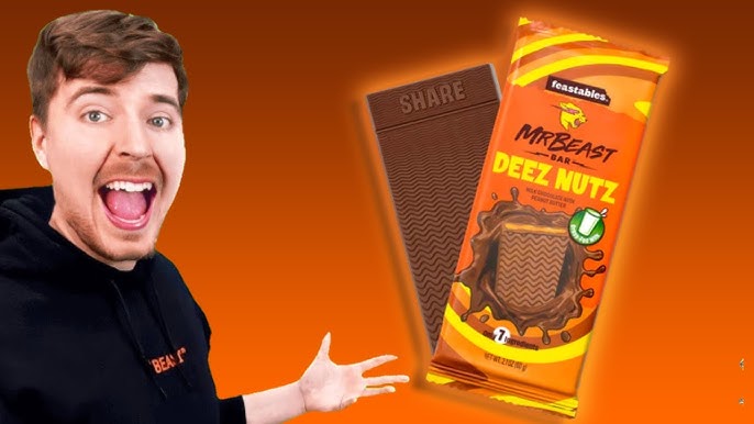  Feastables MrBeast Milk Chocolate Bars Bundle - Deez