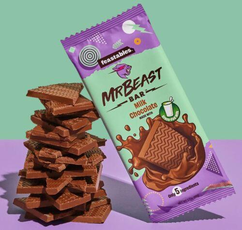 MrBeast's Milk Chocolate Bar - A Delicious Feastables Review!