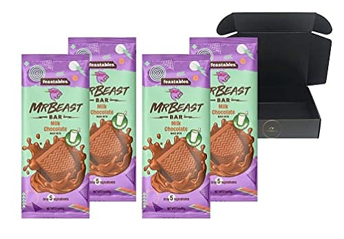MrBeast's Milk Chocolate Bar - A Delicious Feastables Review!