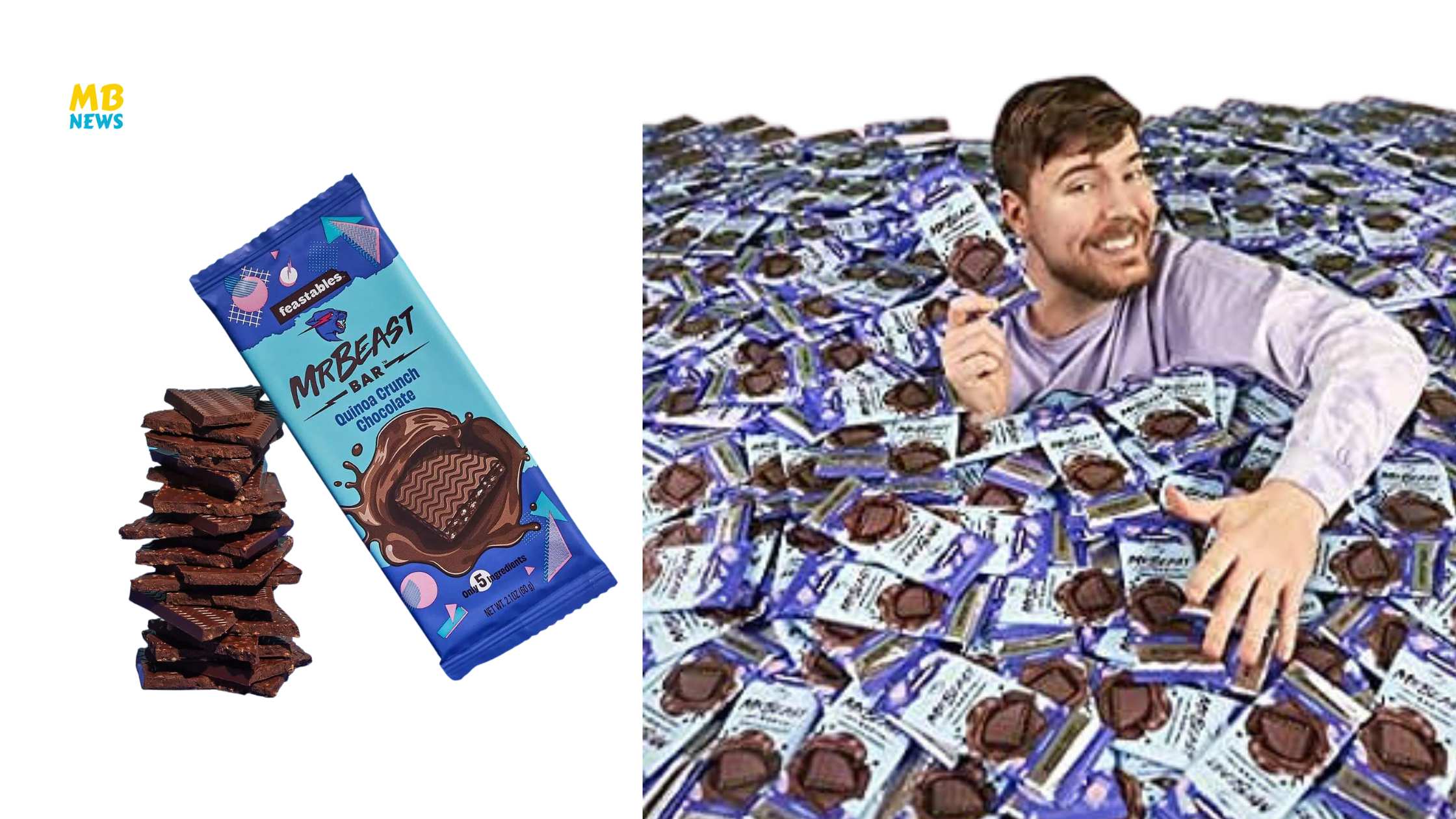 MrBeast Chocolate Bar x 9 Bundle