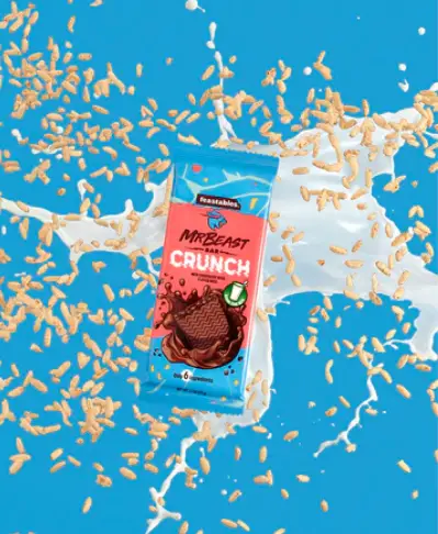 MrBeast's 'Milk Crunch Chocolate Bar' - A Delicious Feastables Review!