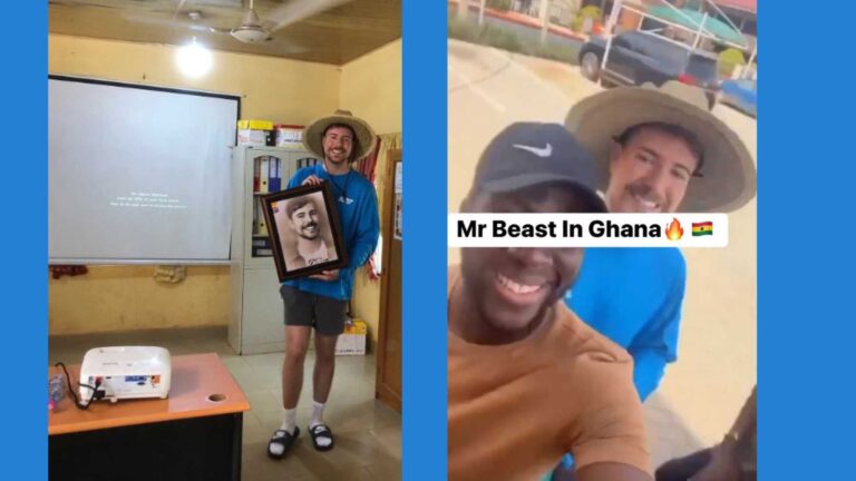 MrBeast's arrival in Accra, Ghana, MrBeast's Impactful Journey in Ghana