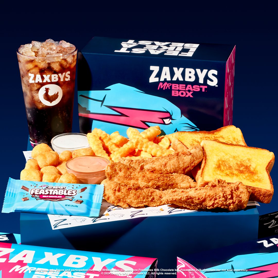 Zaxby's Releases The MrBeast Box, A Collaboration Inspired By The ...