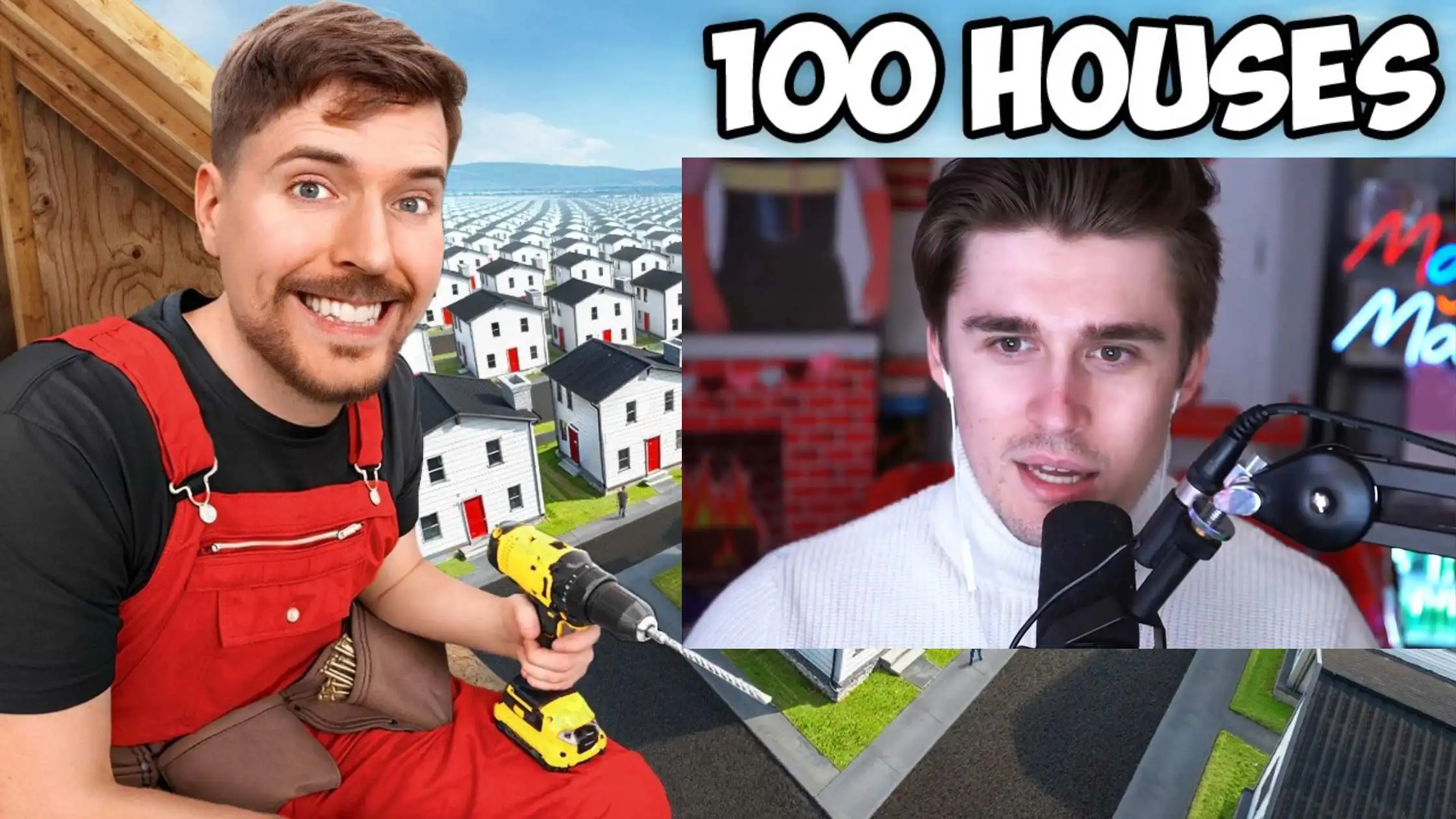 MrBeast Builds 100 Homes and Gives Them Away: A Bold Act of Generosity or Wasteful Extravagance?