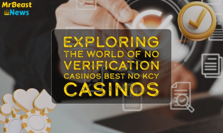 banner mrb Exploring the World of No Verification Casinos Best No KCY Casinos