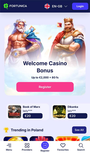 Fortunica Casino Review 22 fortunica scr